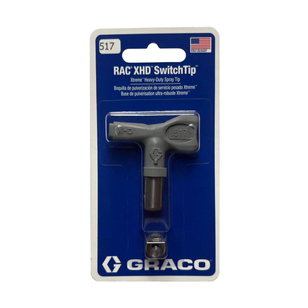 Duza, airless, Graco, XHD 517 Diametru duza 0.017, inch, 0.43 mm, Unghi de pulverizare 50° XHD517 Duza, airless, Graco, XHD 517 Diametru duza 0.017, inch, 0.43 mm, Unghi de pulverizare 50° XHD517